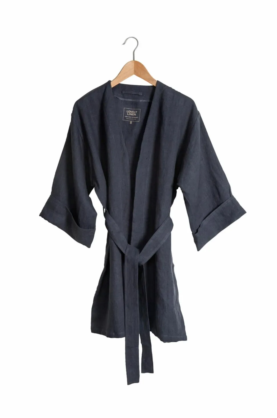 Lovely Linen Kimono Lovely i vasket hør