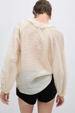 Mango Bluse Blouse Dunst