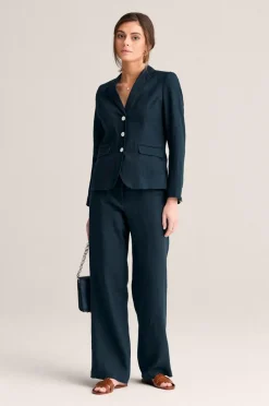 Newhouse Blazer i hør Amanda