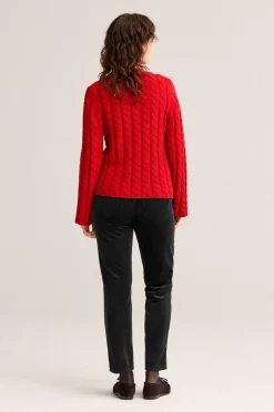 Newhouse Kabelstrikket sweater Mandy