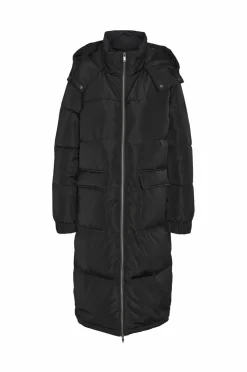 Noisy May Jakke nmCerise L/S Long Down Jacket Fwd