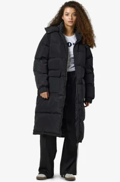 Noisy May Jakke nmCerise L/S Long Down Jacket Fwd