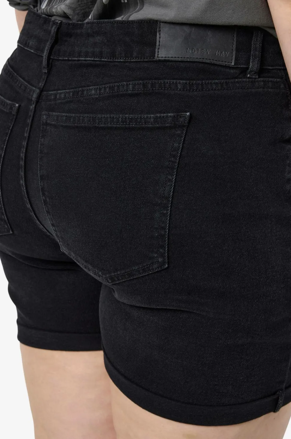 Noisy May Curve Denimshorts nmMoni HW Dnm Shorts AZ360BL Curve