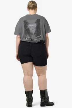 Noisy May Curve Denimshorts nmMoni HW Dnm Shorts AZ360BL Curve