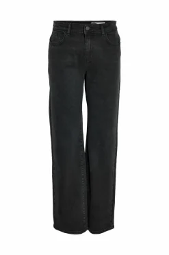 Noisy May Curve Jeans nmYolanda NW Wide Jns Blk Fwd Cur N