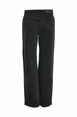 Noisy May Curve Jeans nmYolanda NW Wide Jns Blk Fwd Cur N