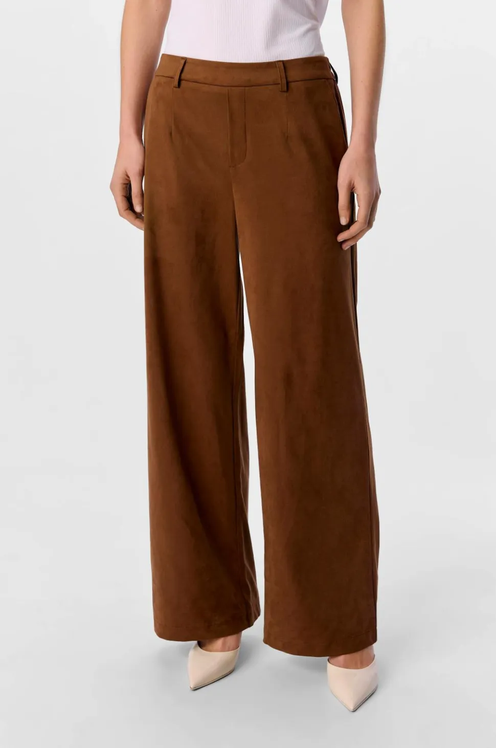 Object Bukser objFenja Lisa MW Wide Pant