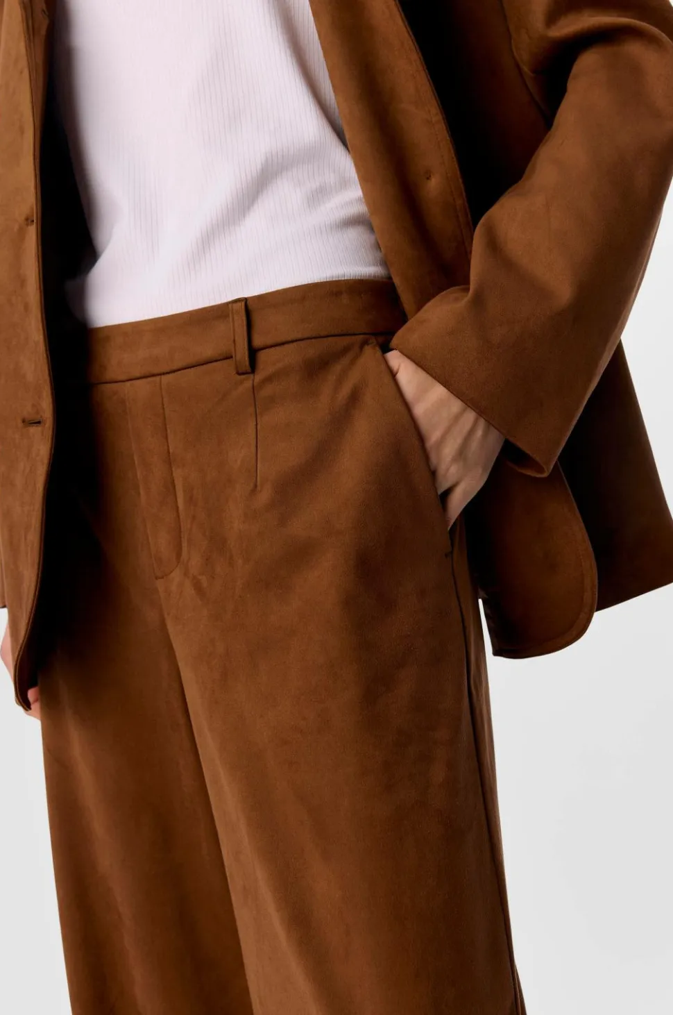 Object Bukser objFenja Lisa MW Wide Pant