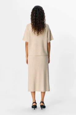 Object Nederdel objEster MW RE Midi Pattern Skirt
