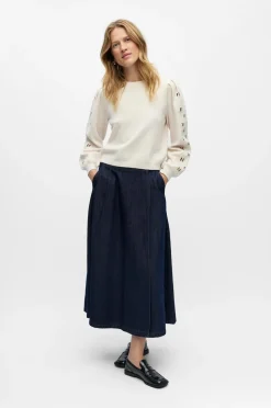 Object Pullover objYuki L/S RE Knit Pullover 142 DI