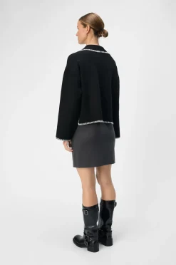 Object Trøje objReynard LS V-neck Stich Pullover