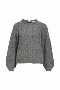 Object Trøje objSmilla Knit RE L/S Pullover