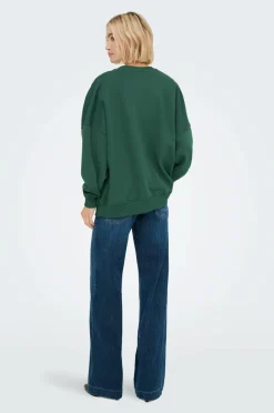 Only Sweatshirt onlBila L/s Bear O-neck