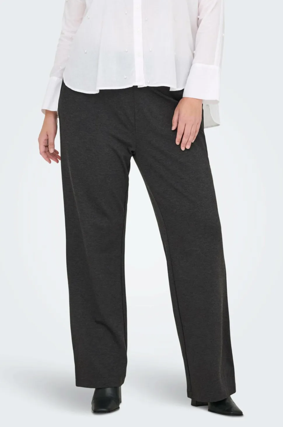 Only Carmakoma Bukser carGoldtrash Life MW Straight Pant