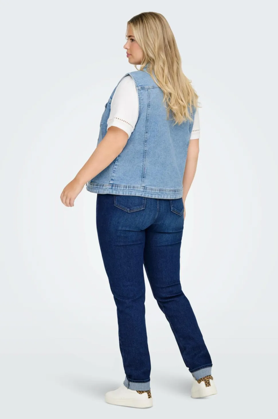 Only Carmakoma Denimvest carWespa West Dnm Pim619