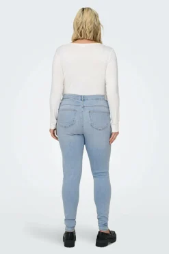 Only Carmakoma Jeans carPower Mid Push UP SK Dnm