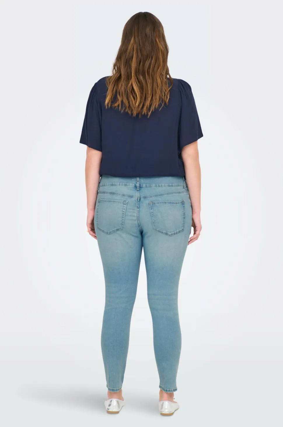Only Carmakoma Jeans carAnna HW Skinny Ankle Dnm