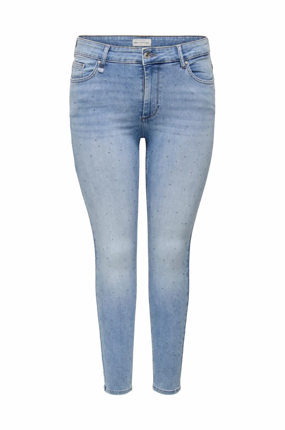 Only Carmakoma Jeans carWilly Reg SK Rhinst Jns Dnm