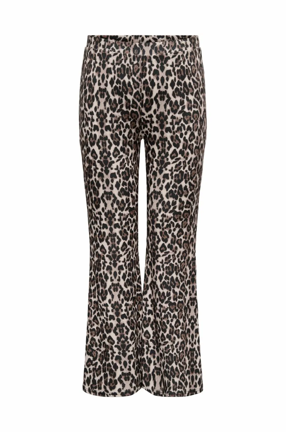 Only Carmakoma Leggings carAnna Rib Flared Aop Jrs