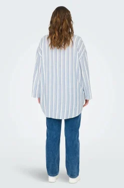 Only Carmakoma Tunika carCaro 3/4 Linen BL Tunic