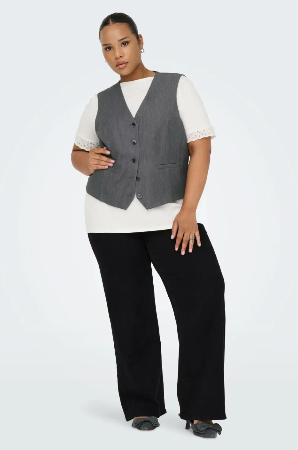 Only Carmakoma Vest carIris-hattie Waistcoat Tlr