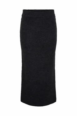 pieces Maxi nederdel pcNiko HW Knit Ankle Skirt BC