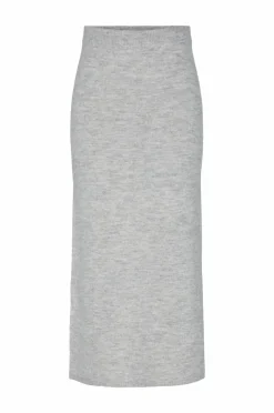 pieces Nederdel pcMikela MW Ankle Slit Knit Skirt M