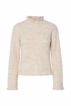 pieces Trøje pcJasmijn LS High Neck Knit