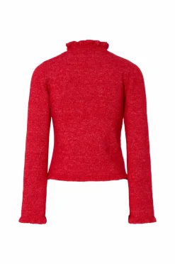 pieces Trøje pcJasmijn LS High Neck Knit