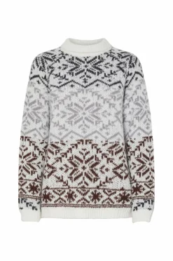 pieces Trøje pcJo LS High Neck Knit BC