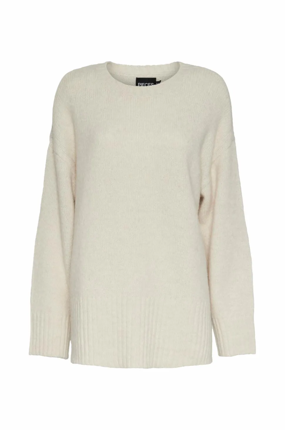 pieces Trøje pcNancy LS Loose O-neck Knit
