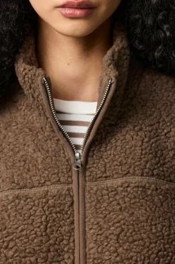 pieces Vest med bunke pcSadia Teddy Vest
