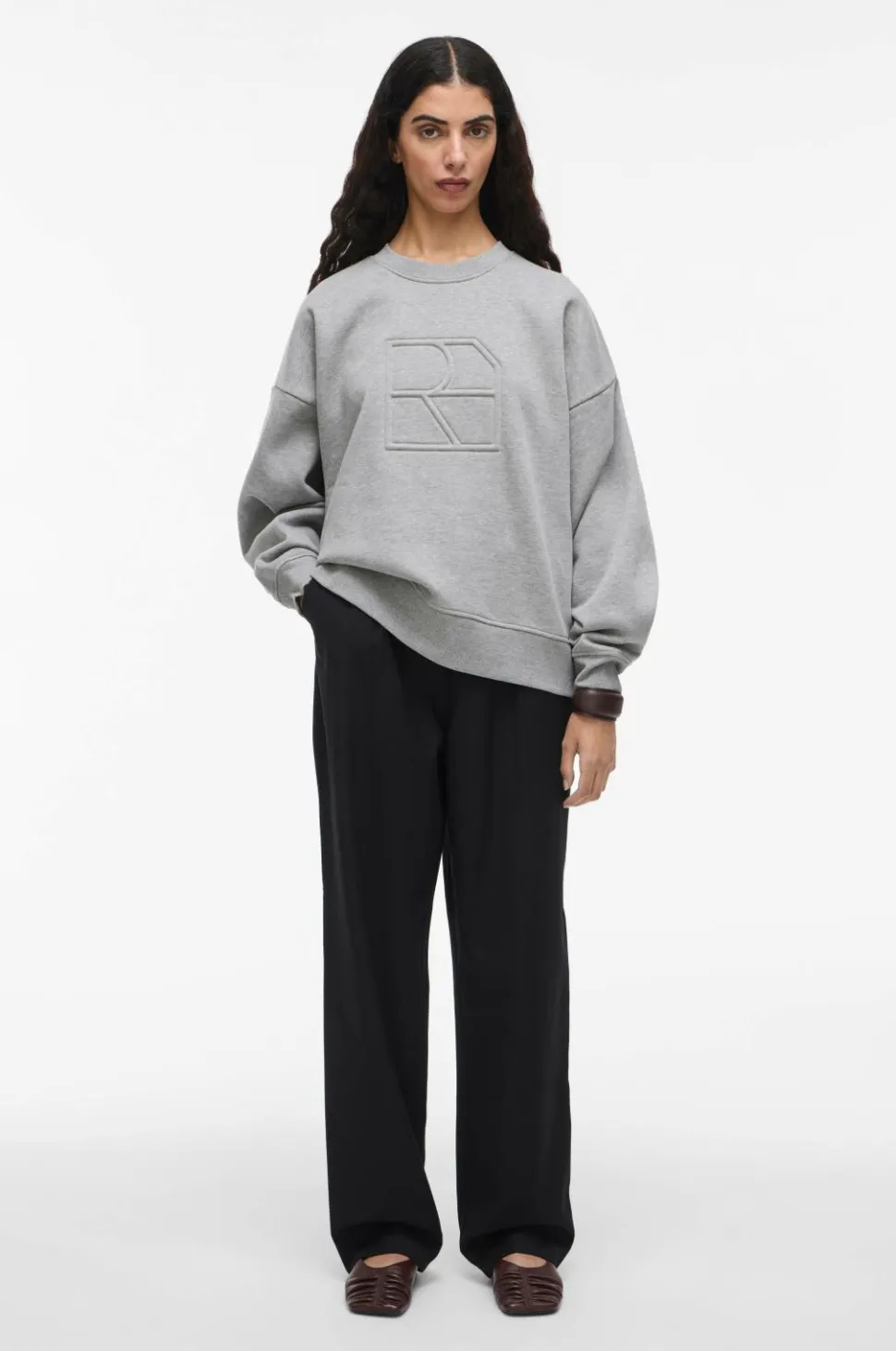 Rouge Edit Sweatshirt rouNella LS Short O-neck
