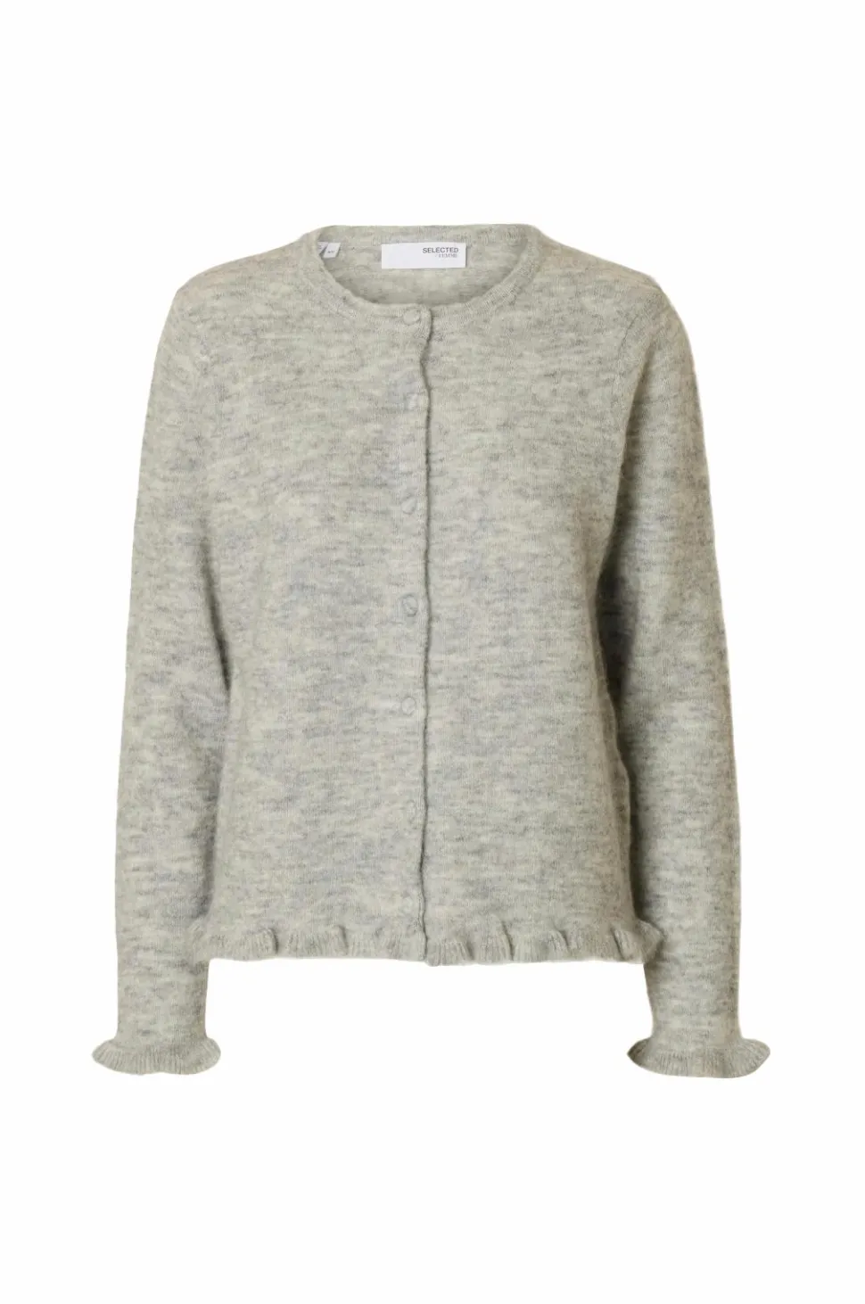 Selected FEMME Cardigan slfLulu Frill LS Knit