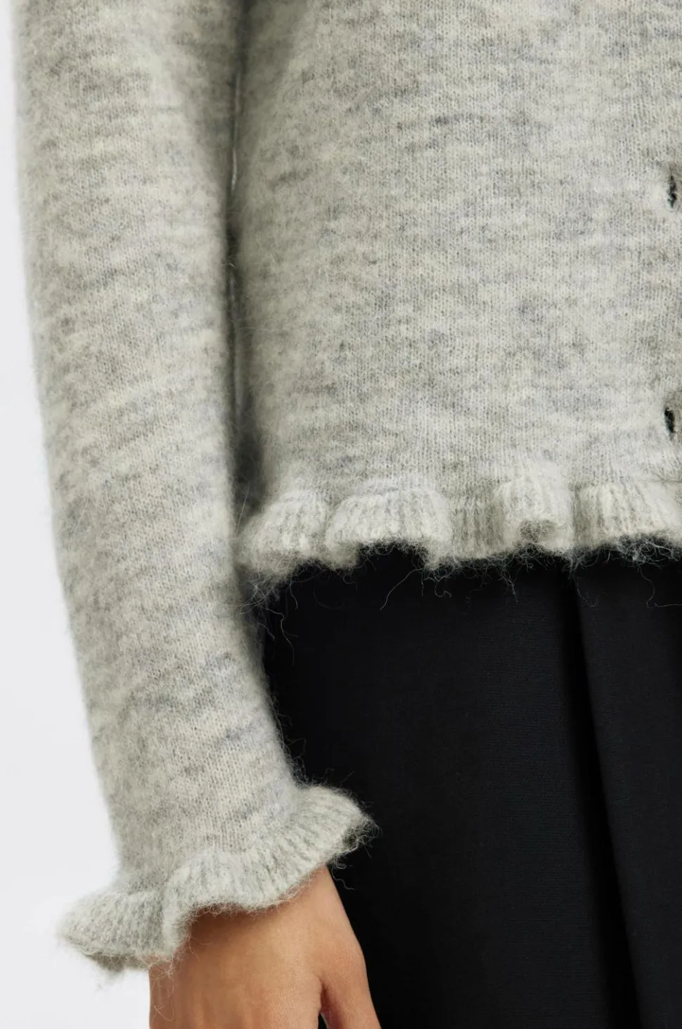 Selected FEMME Cardigan slfLulu Frill LS Knit