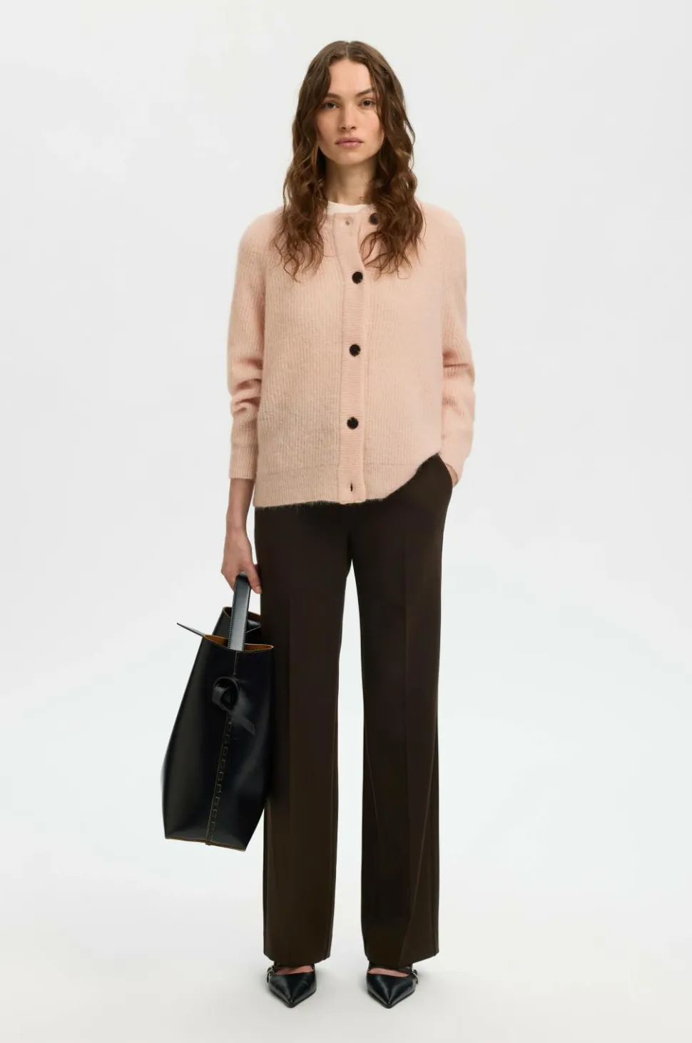 Selected FEMME Cardigan slfLulu LS Knit Short Cardigan
