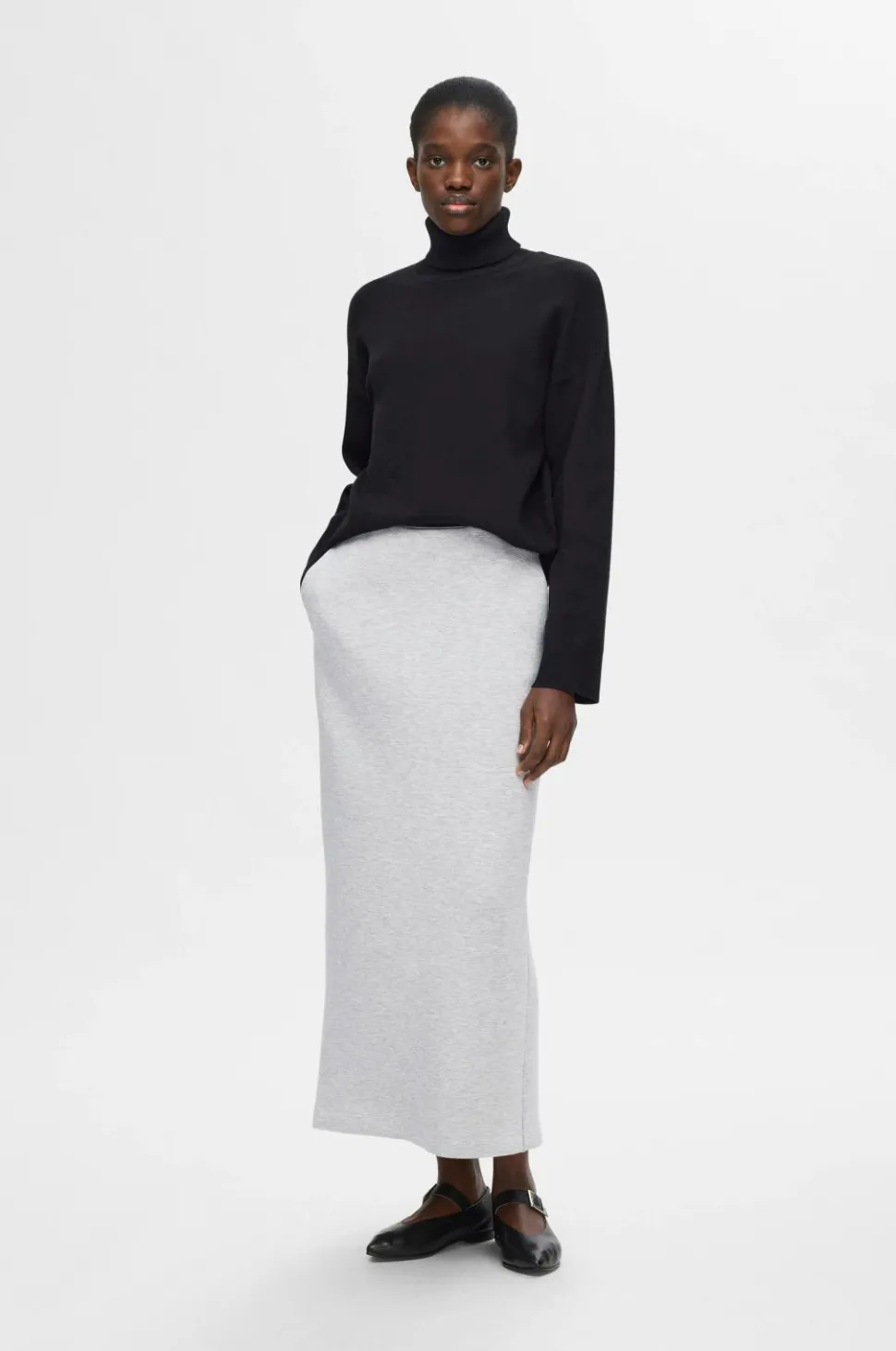 Selected FEMME Nederdel slfJamila HW Midi Skirt