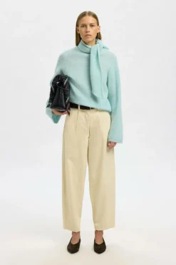 Selected FEMME Pullover slfLlulu LS Bow Knit