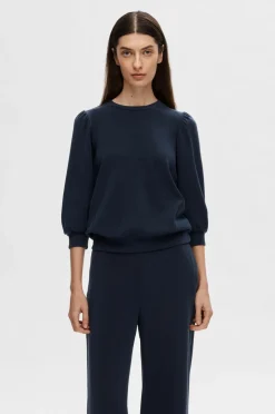Selected FEMME Sweatshirt slfTenny 3/4 Sweat Top