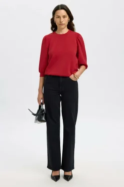Selected FEMME Sweatshirt slfTenny 3/4 Sweat Top