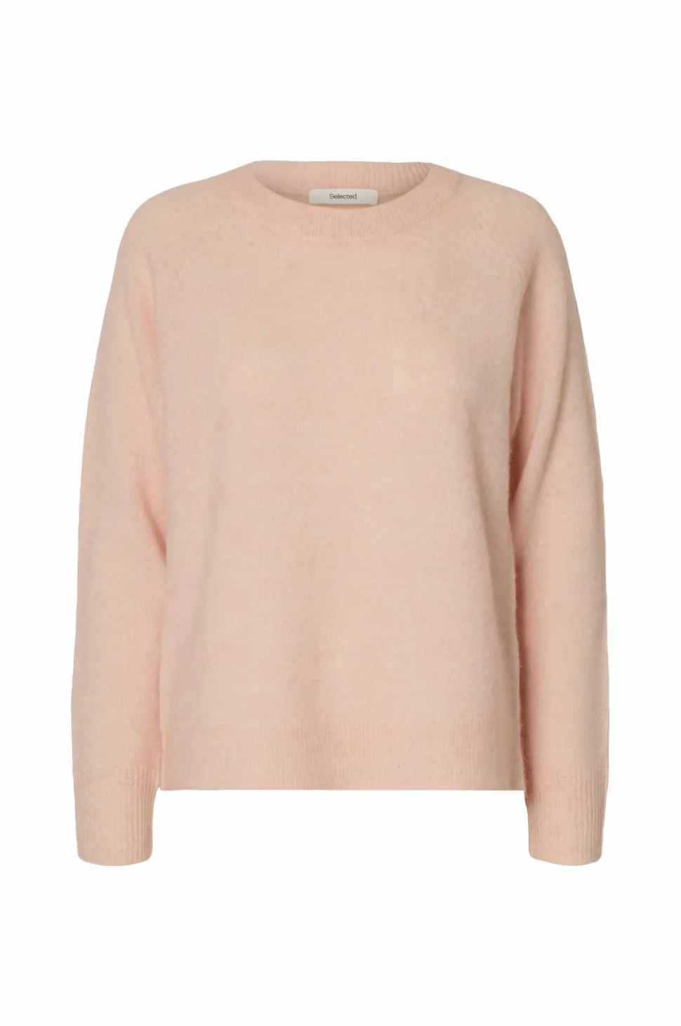 Selected FEMME Trøje slfLulu LS Knit O-neck