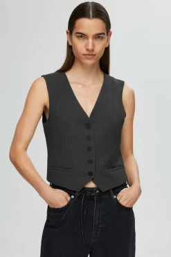 Selected FEMME Vest slFrita Vest Dgm