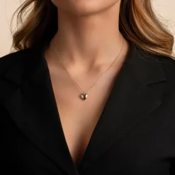 Snö of Sweden Halskæde Lovely Heart Pendant Neck 42 cm
