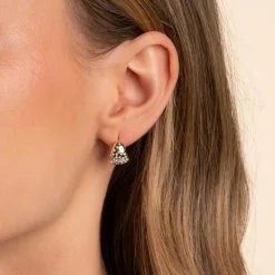 Snö of Sweden Øreringe Sprinkles Core Oval Ring Ear