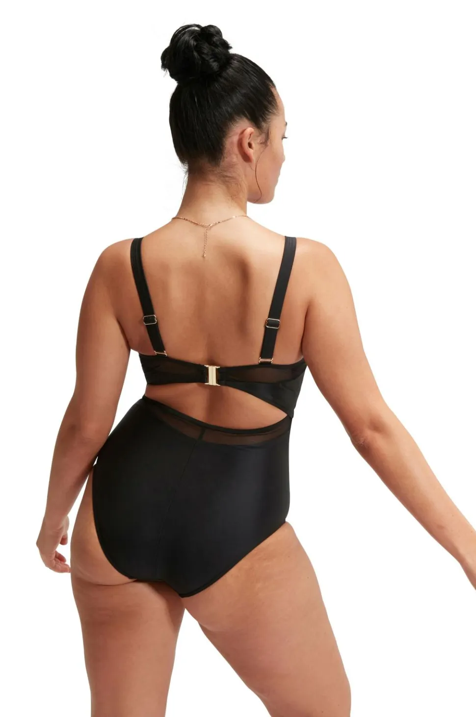 Speedo Badedragt Shaping Mesh Detail 1 Piece
