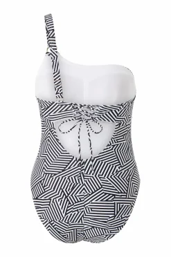 Speedo Badedragt Shaping Printed Asymmetric 1 Piece