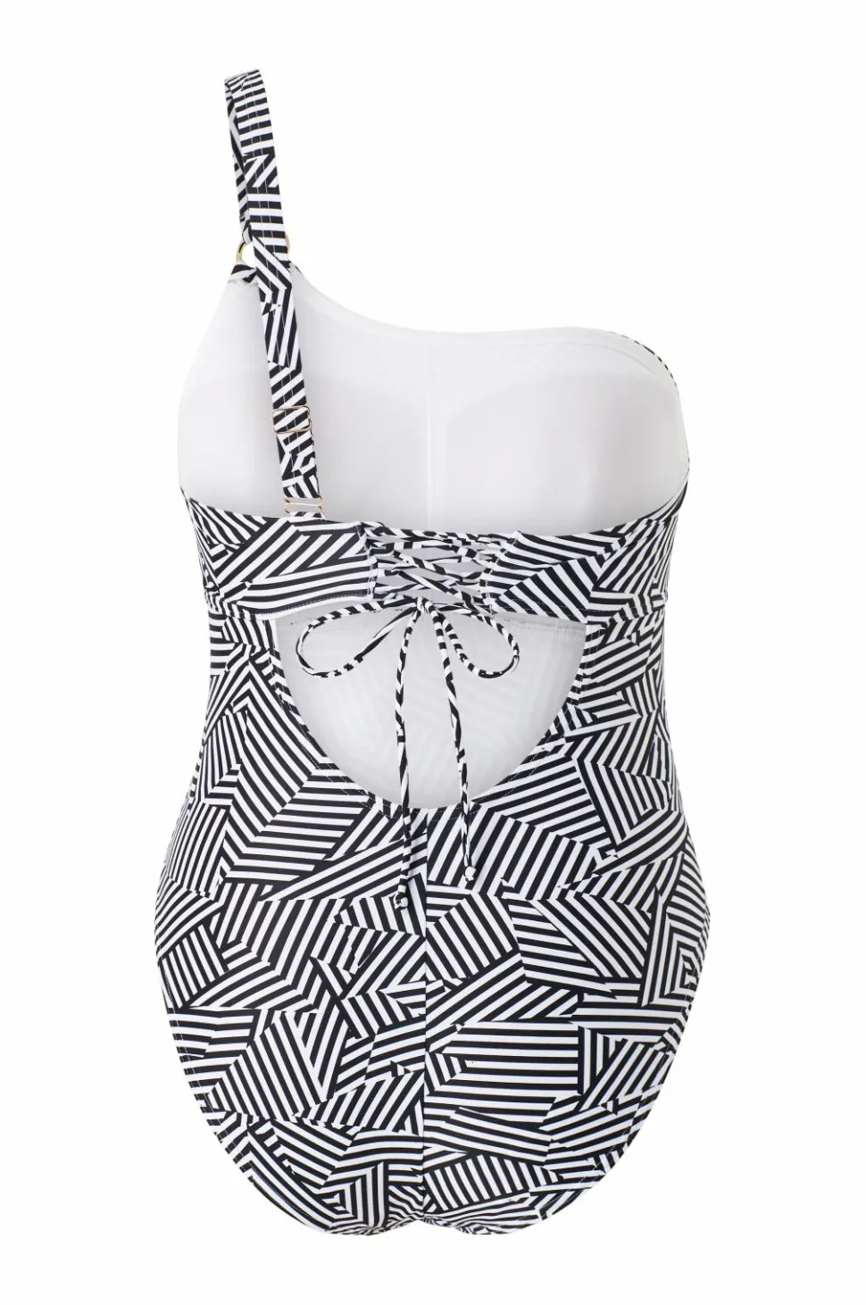 Speedo Badedragt Shaping Printed Asymmetric 1 Piece