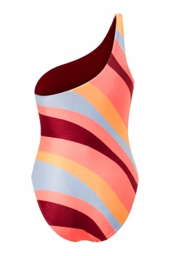 Speedo Badedragt Womens Printed Asymmetric 1 Piece