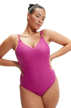 Speedo Womens Shaping Strappy 1 Piece