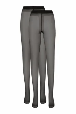 Swedish Stockings Strømpebukser Elin Premium Tights 20 den, 2-pak